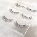 Crisscross 3D Faux Mink Eyelashes Set - 5 Pairs Glamorous
