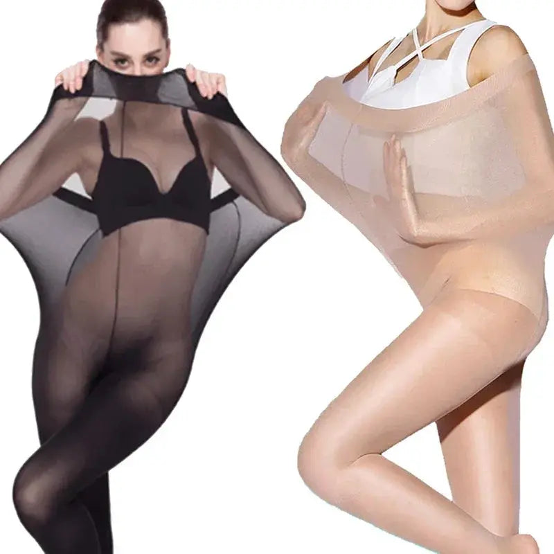 Plus Size Super Elastic Tights Women Stockings Body Shaper