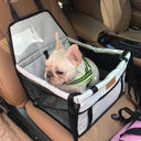 Pet Car Seat Cover: Durable Breathable Foldable for Small Dogs