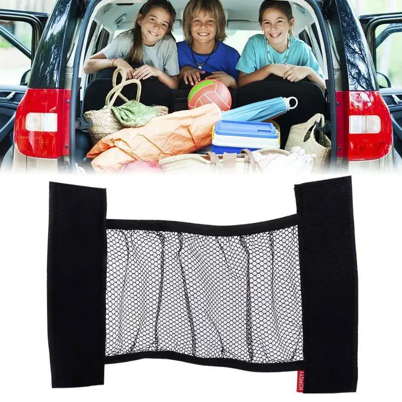 Car Trunk Mesh Organizer for Neat Storage Solutions