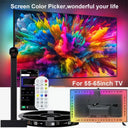 TV Backlight RGBIC LED Strip Lights With Music Sync For Immersive Ambience