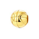 Golden Charm Bead Sterling Silver