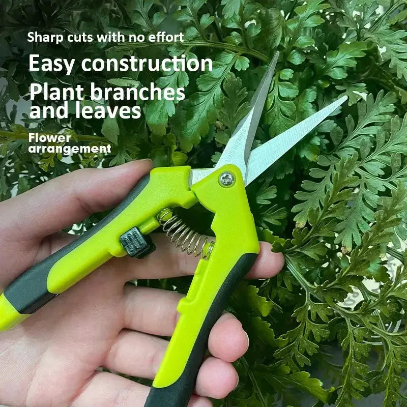 Garden Stainless Steel Flower Scissors Pruning Tools - OurLum.com