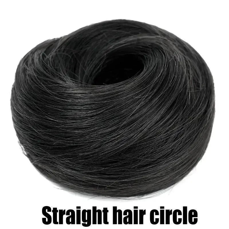 Effortless Volume Fluffy Seamless Bun Hair Accessory