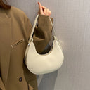 Underarm Tote Bags for Women Luxury Half Moon Hobo Bag