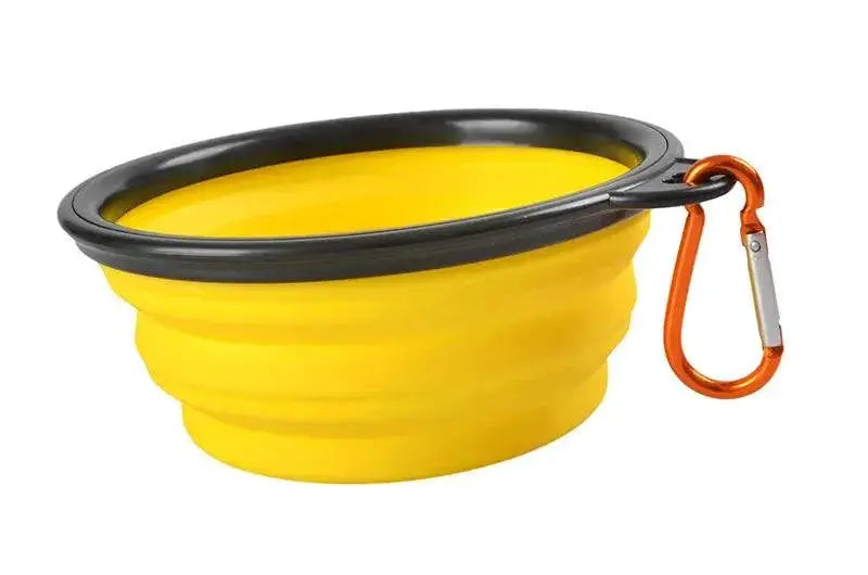 Portable Silicone Dog Bowl Collapsible Travel Feeder