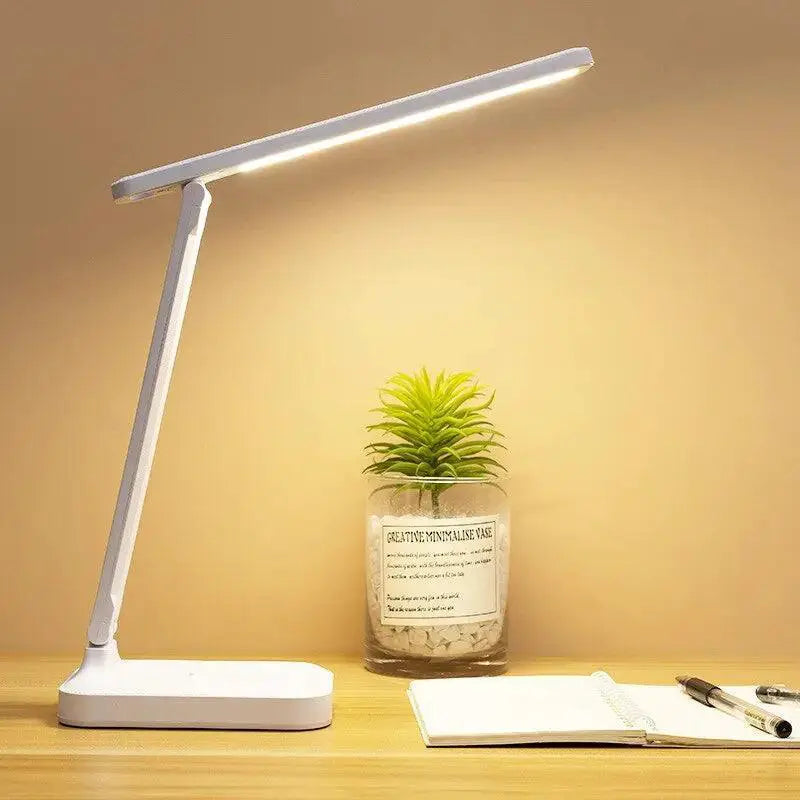 Adjustable LED Desk Lamp With Brightness Control Night Light