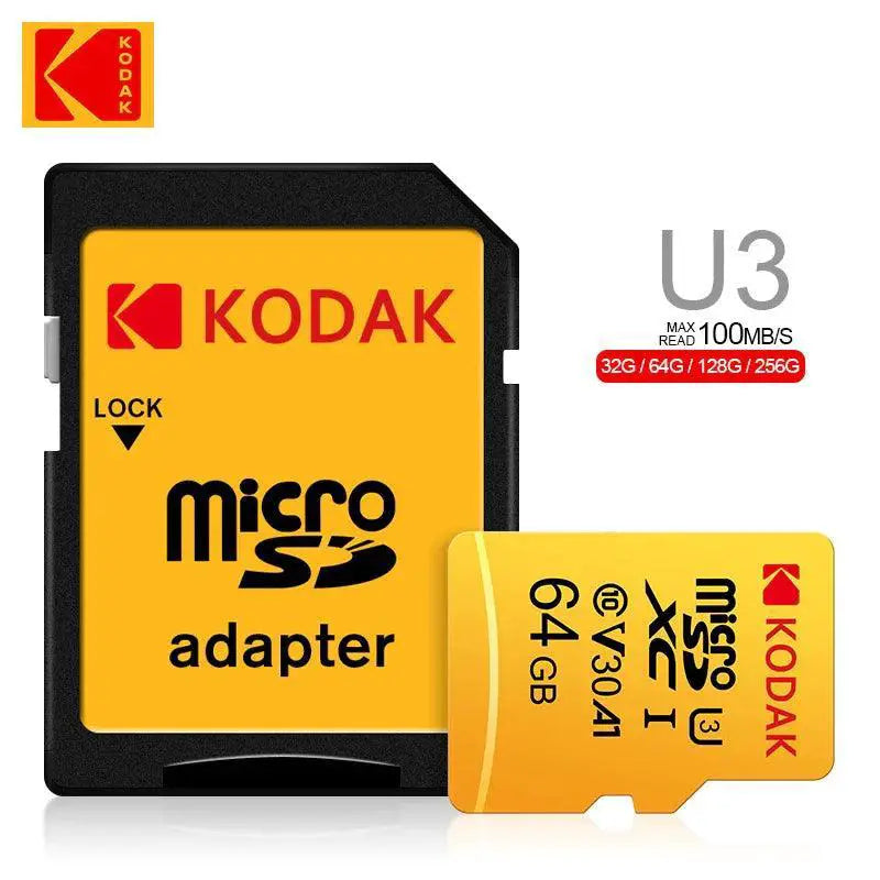 Kodak 256GB High Speed Class 10 Memory Card For 4K