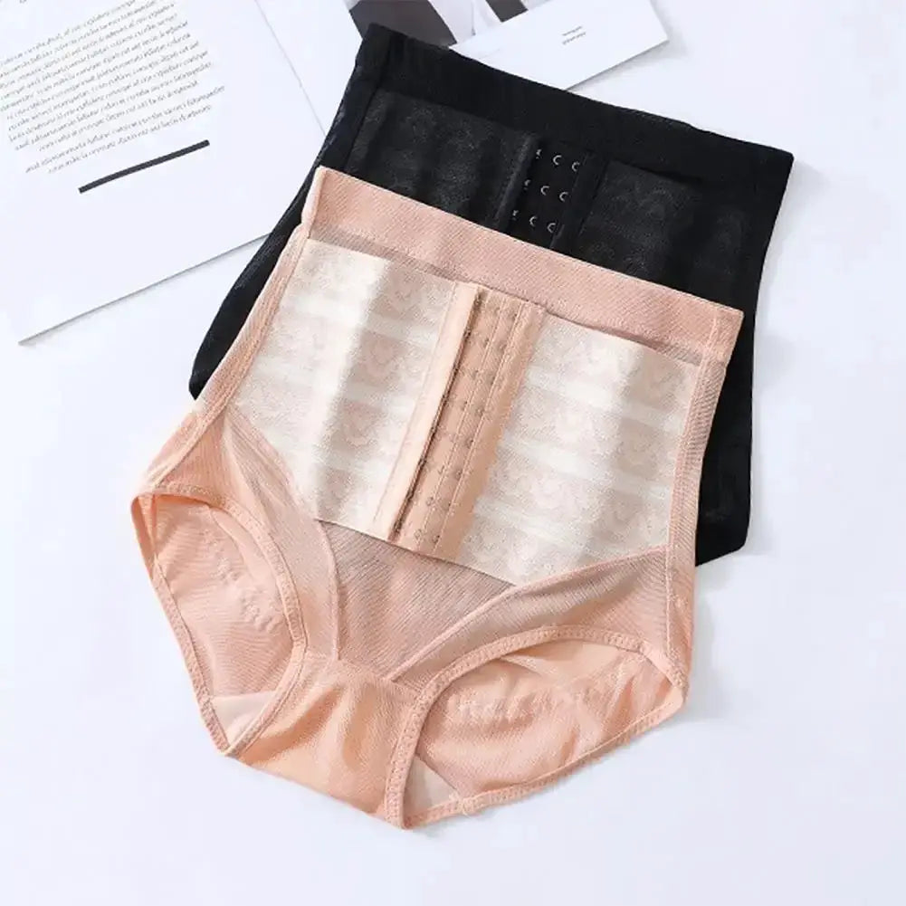Elastic Tummy Control High Waist Slimming Panties for Women