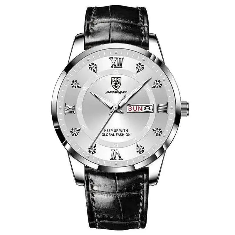 Reliable Leather Wristwatch for Work — product view 10