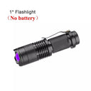Mini UV Black Light Flashlight Compact Powerful Multi-functional