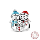 Sterling Silver Christmas Charm Santa
