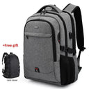 Men's 17.3'' Laptop Backpack Large Capacity Travel Bag