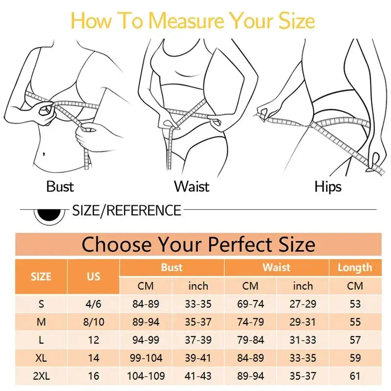 Plus Size Tummy Control Shapewear With Built In Bra