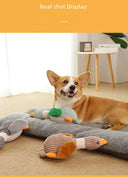 Chew Resistant Dog Toy Dental Cleansing Engaging Plush 2024