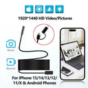 Real-Time Endoscope for DIY Tight Spaces