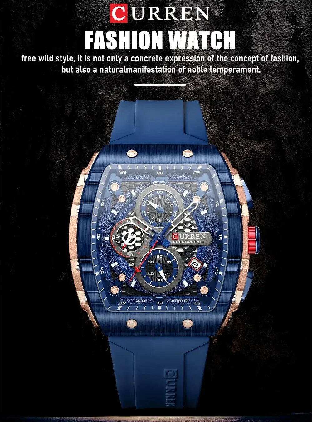 Men's Military Waterproof Chronograph Watch Timepiece