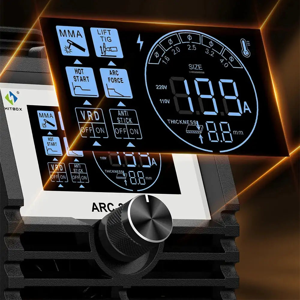 HITBOX Welding Machine in ARC MMA LIFT TIG MINI IGBT — product view 4