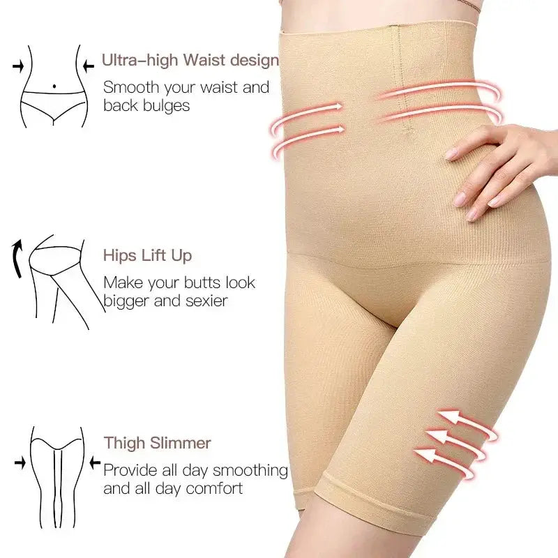 High Waist Seamless Butt Lifter Shapewear for Curves