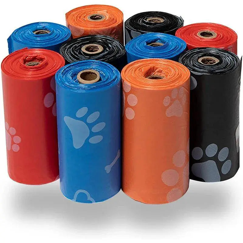 Thick Eco Friendly Dog Poop Bag Refill Rolls Universal Size