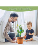 1pc Dancing Talking Cactus Toys For Baby Boys And Girls