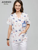 Annuo Printed Nurse Doctor's Pediatric Comfortable Clothes