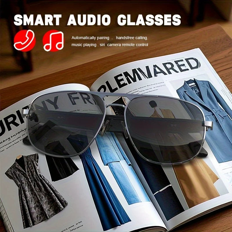 AI-powered Bluetooth glasses wireless smart