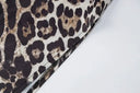 Backless Leopard Maxi Dress for Prom