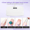 Cordless Nail Dryer For Gel Nails Home