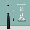 Portable Electric Milk Frother for Easy Coffee Frothing