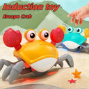 Crawling Escape Crab Interactive Electric Luminous Music Toy