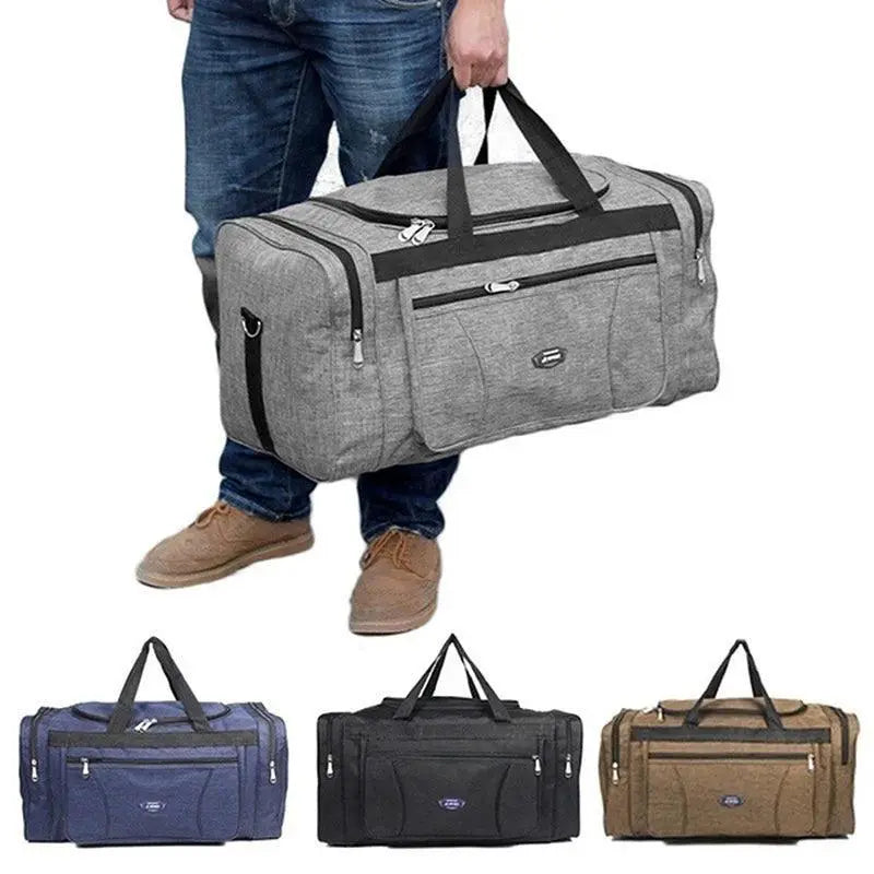 Foldable Travel Duffel Bag Waterproof Large Capacity