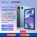 Oscal Pad 18 Tablet - 24GB RAM 256GB Storage Android 13