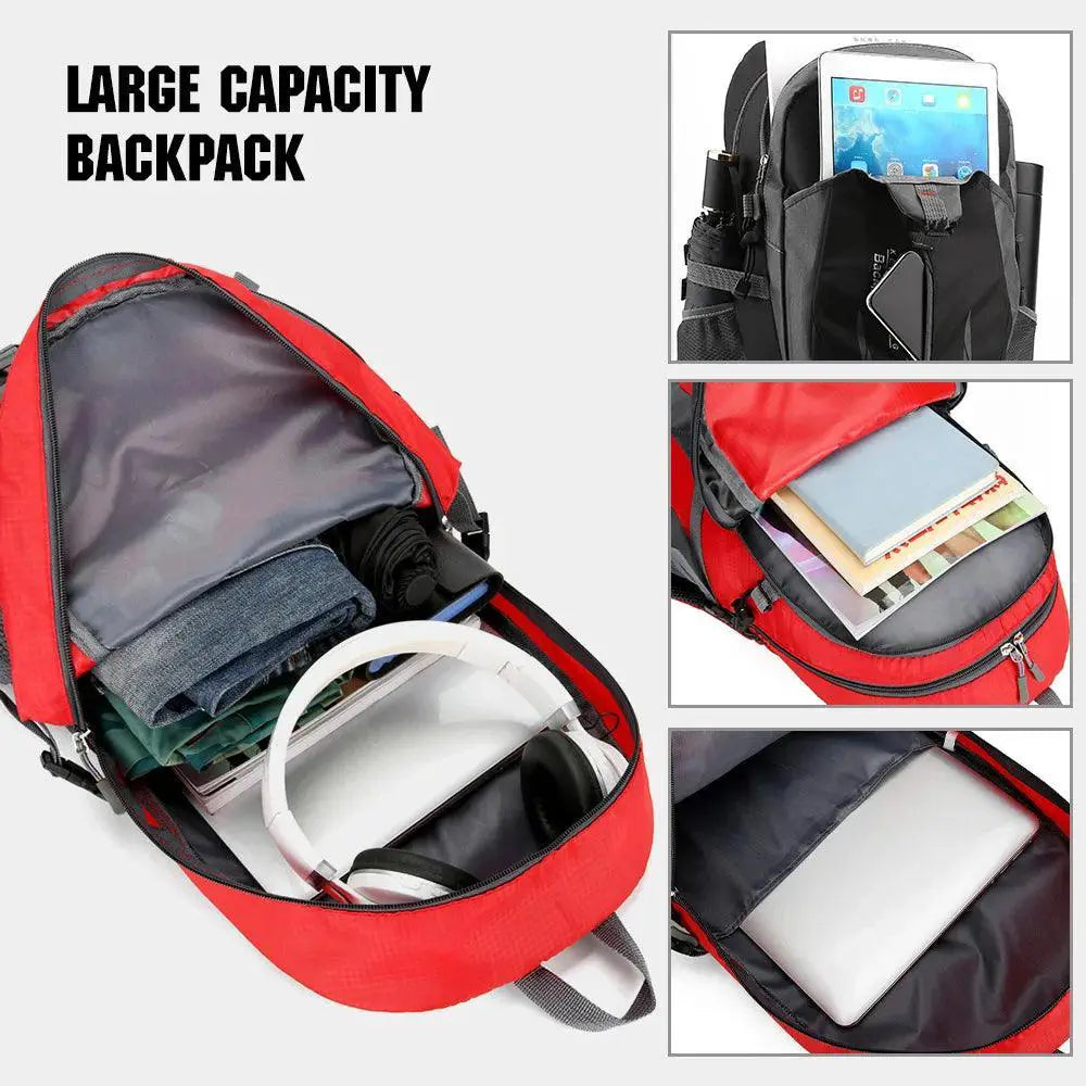 40L Waterproof Hiking Backpack For Men And Women Rucksack