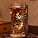 Wooden DIY Book Nook Kit With Lights