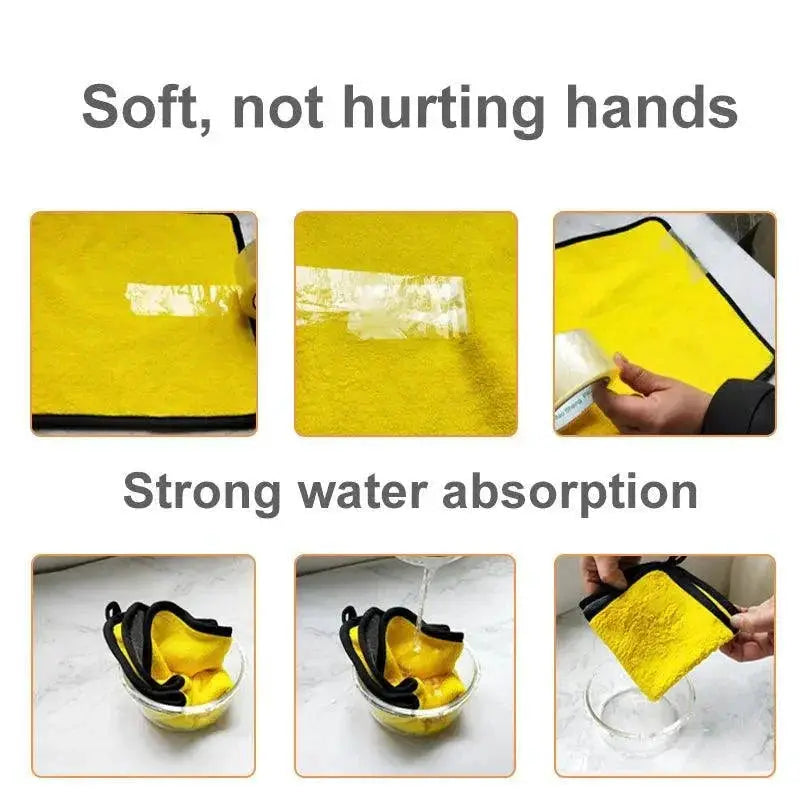 Ultimate Soft Microfiber Car Towel Set For Effortless Care