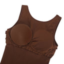 Seamless U Backless Bodysuit Dress for Women Tummy Control