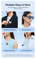 Clear Audio Lavalier Mic for On The Go