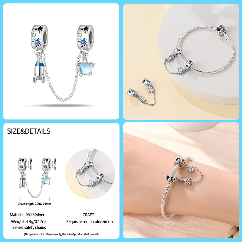 Sterling Silver Space Travel Collection