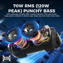 W KING Portable Waterproof Speaker