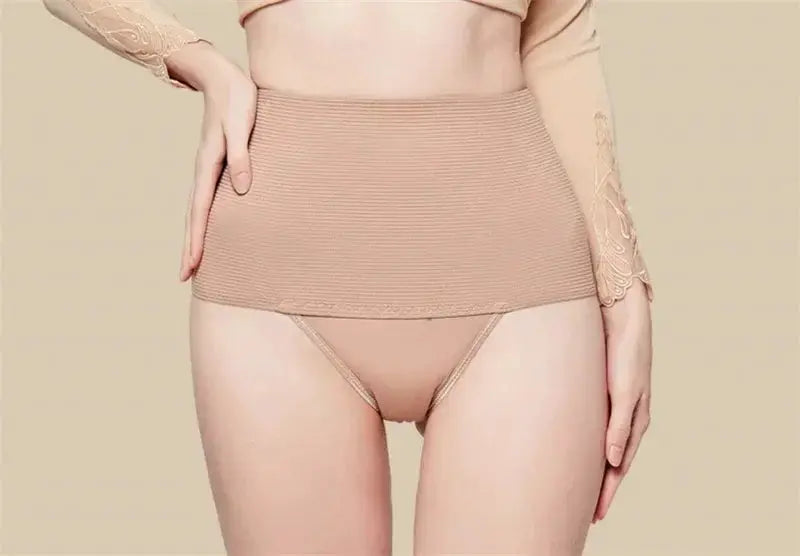 High Waist Seamless Shapewear Panties With Tummy Control