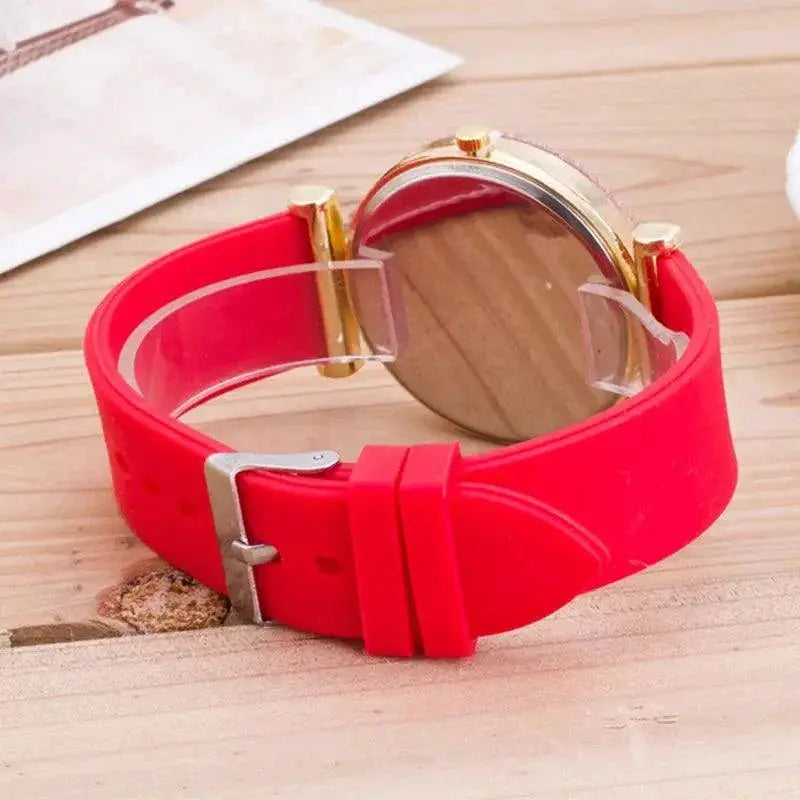 TVK Black Luxury Fashion Watch Elegant Timepiece for Women