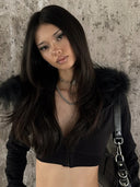 NIBBER Hooded Fashion Jacket