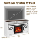 Wooden Electric Fireplace