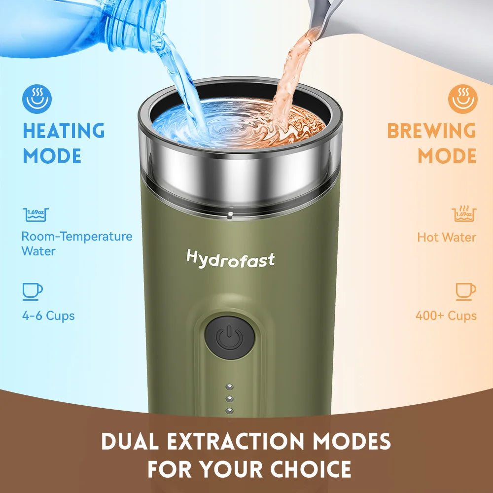 Hydrofast / Battery Portable Espresso Machine, Pump, Tank — product view 5