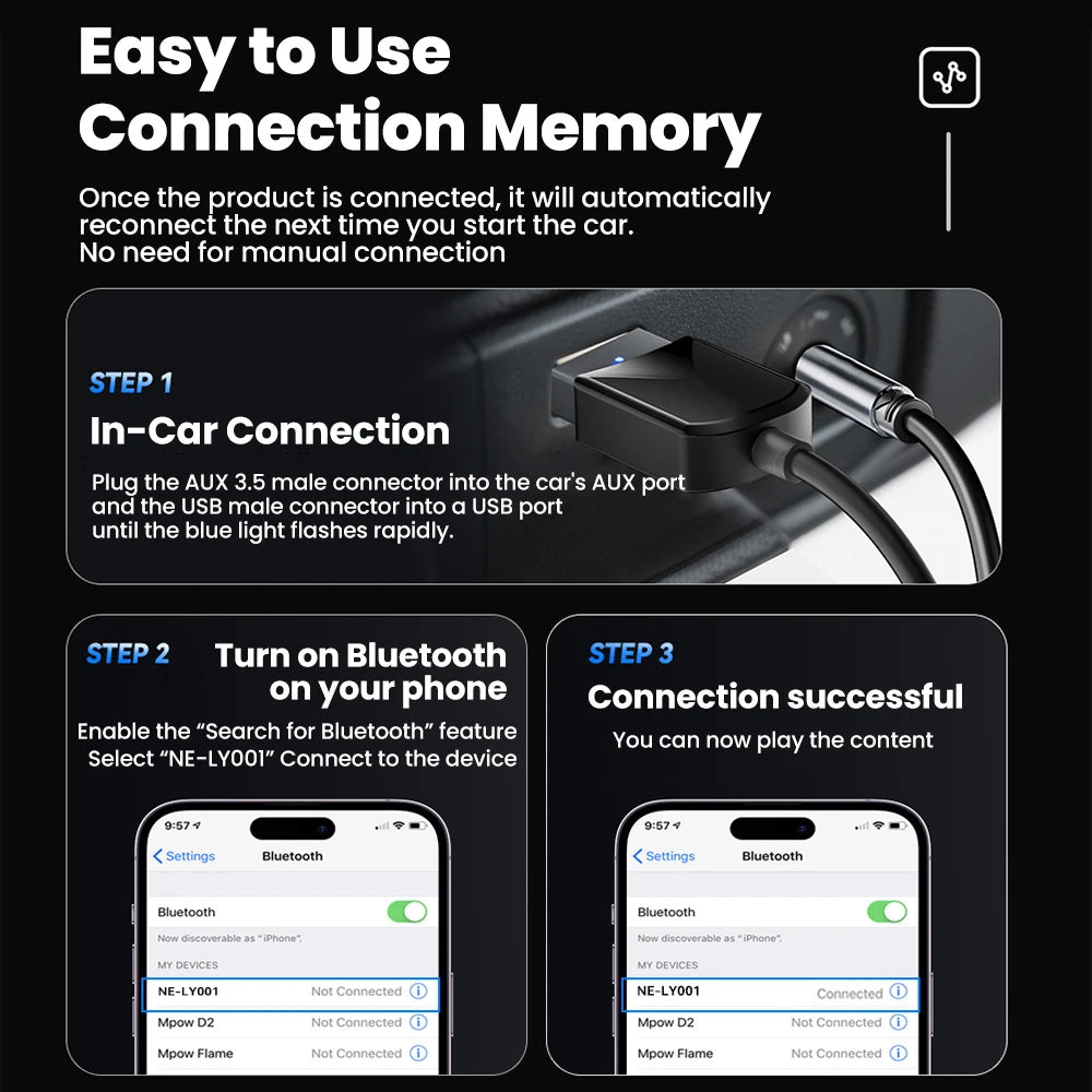 USB Microphone Bluetooth Audio Adapter
