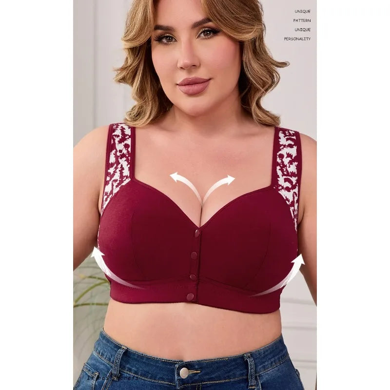 Plus Size Soft Seamless Bra