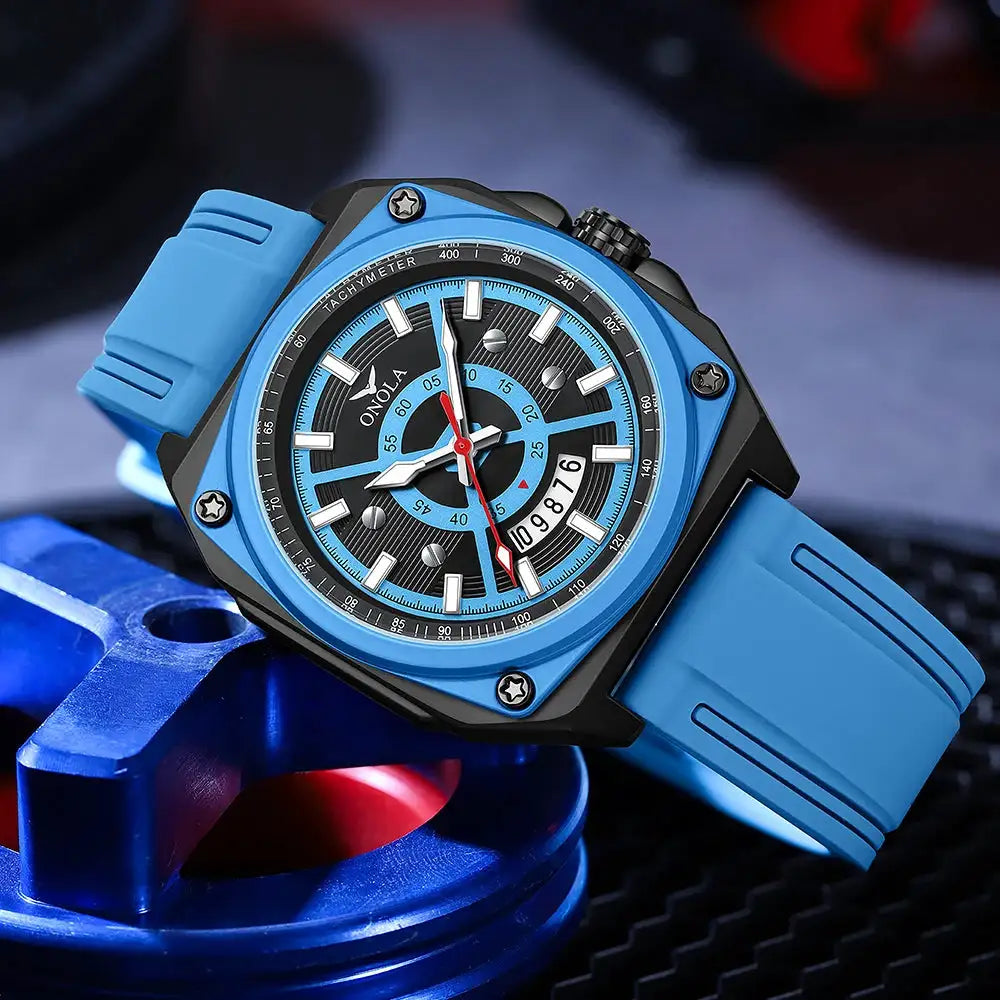 Onola Square Stainless Steel Watch — product image 1