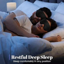 Premium Sleep Mask - 3D Contour Blackout Shield