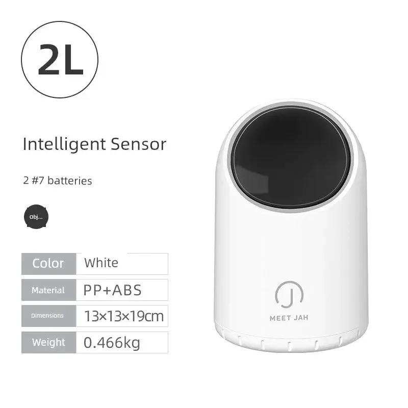 Smart Sensor Desktop Trash Bin Mini Barrel Luxury Hands Free